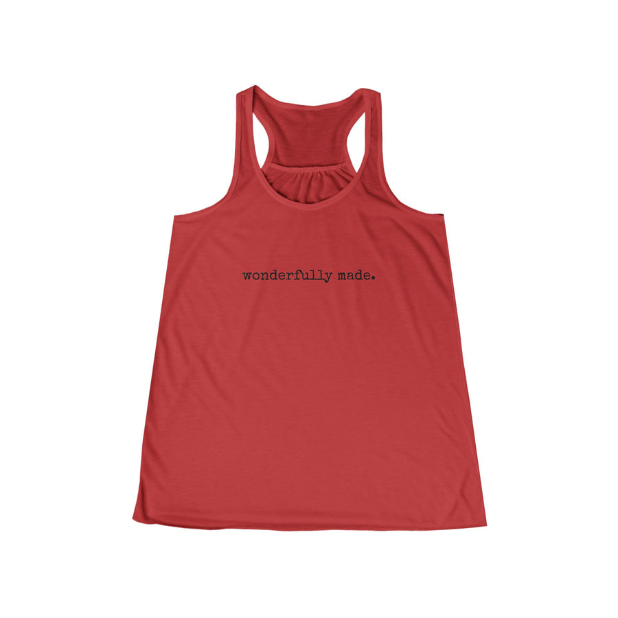 Women's Flowy Racerback Tank - wonderfully made.