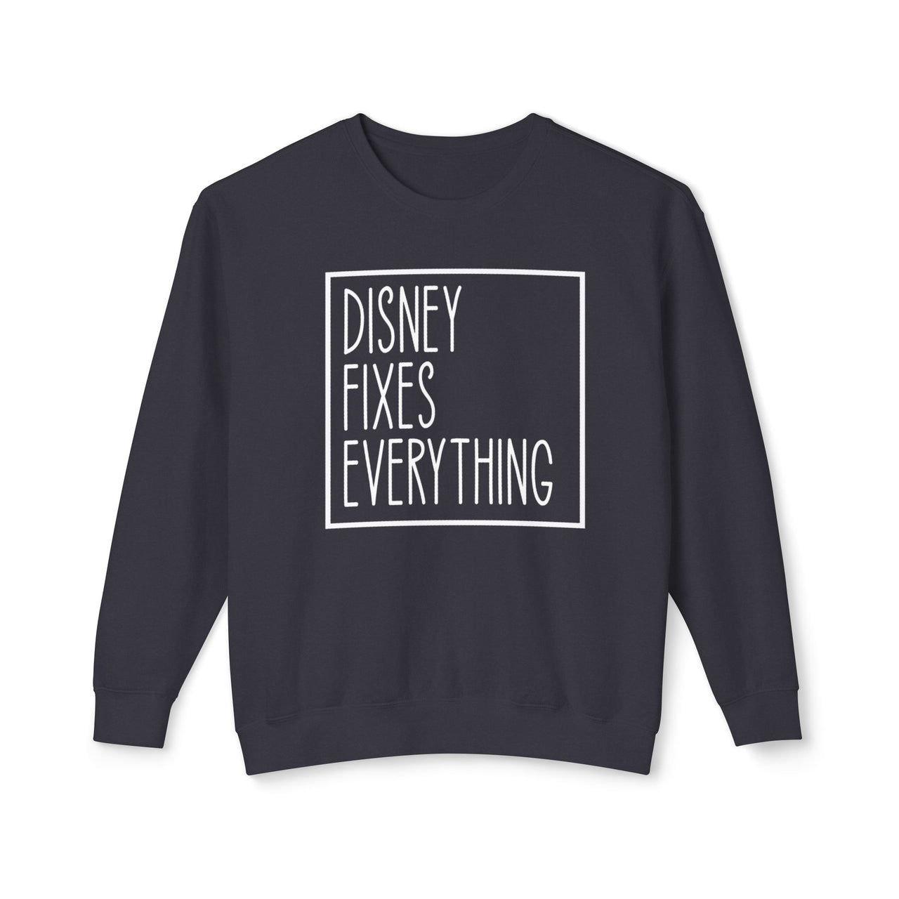 Lightweight Crewneck  - Disney Fixes Everything