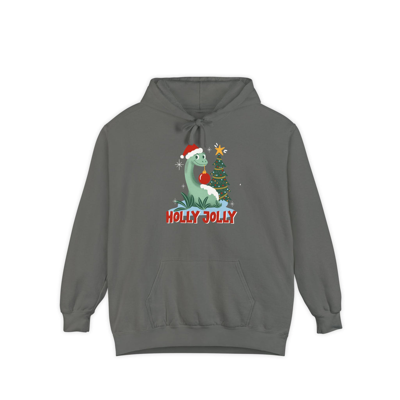 Hoodie - Holly Jolly Dino