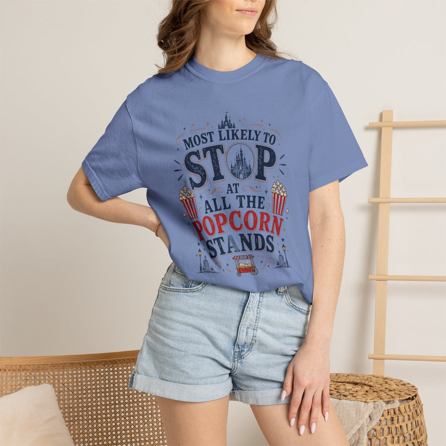 Stop At All Popcorn Stands Tee