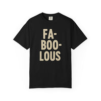 Thumbnail for FA-BOO-LOUS Unisex Garment-Dyed T-Shirt, Funny Halloween Tee, Fall Fashion, Casual Everyday Wear, Gift for Friends