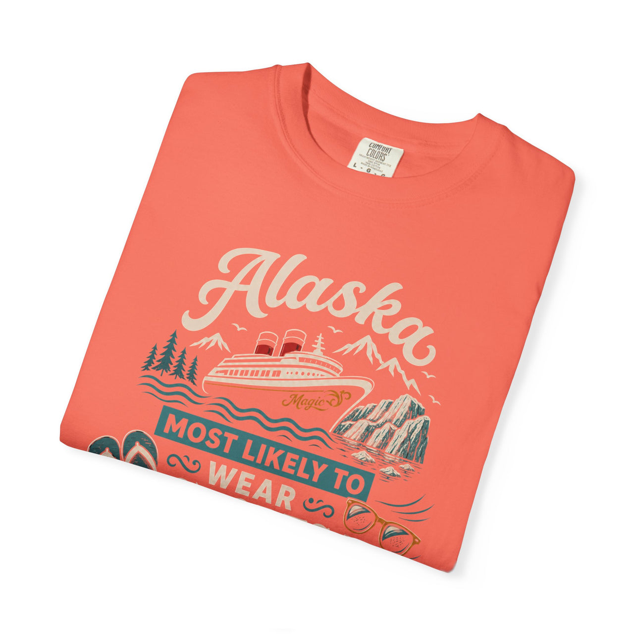 Wear Shorts While Looking At Glaciers Tee