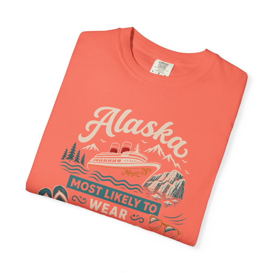Wear Shorts While Looking At Glaciers Tee