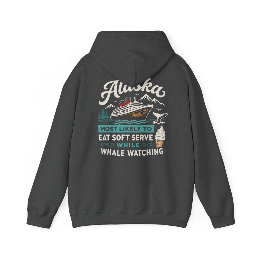 Alaska Whale Watching Hoodie (Multiple Colors)