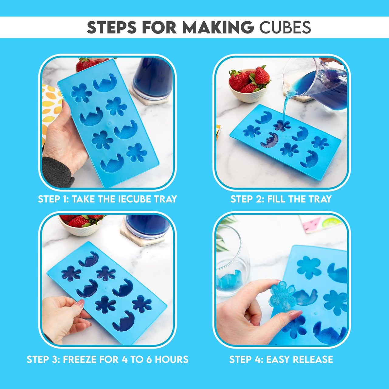 Hawaiian Summer Ice Cube Tray