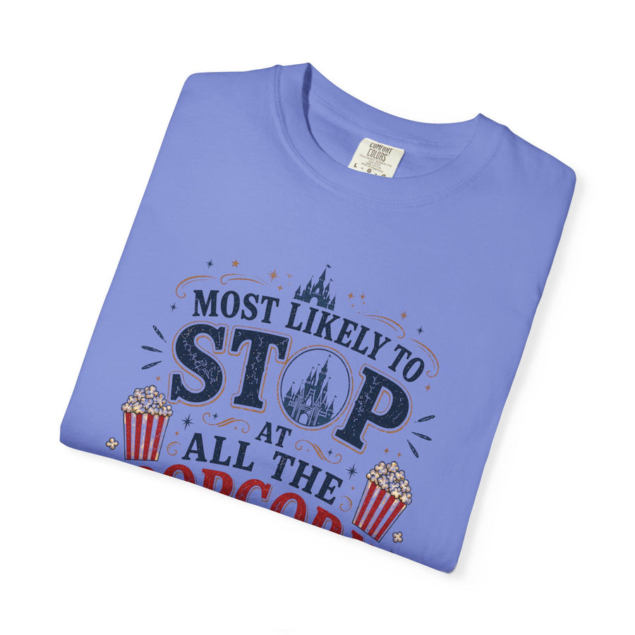 Stop At All Popcorn Stands Tee