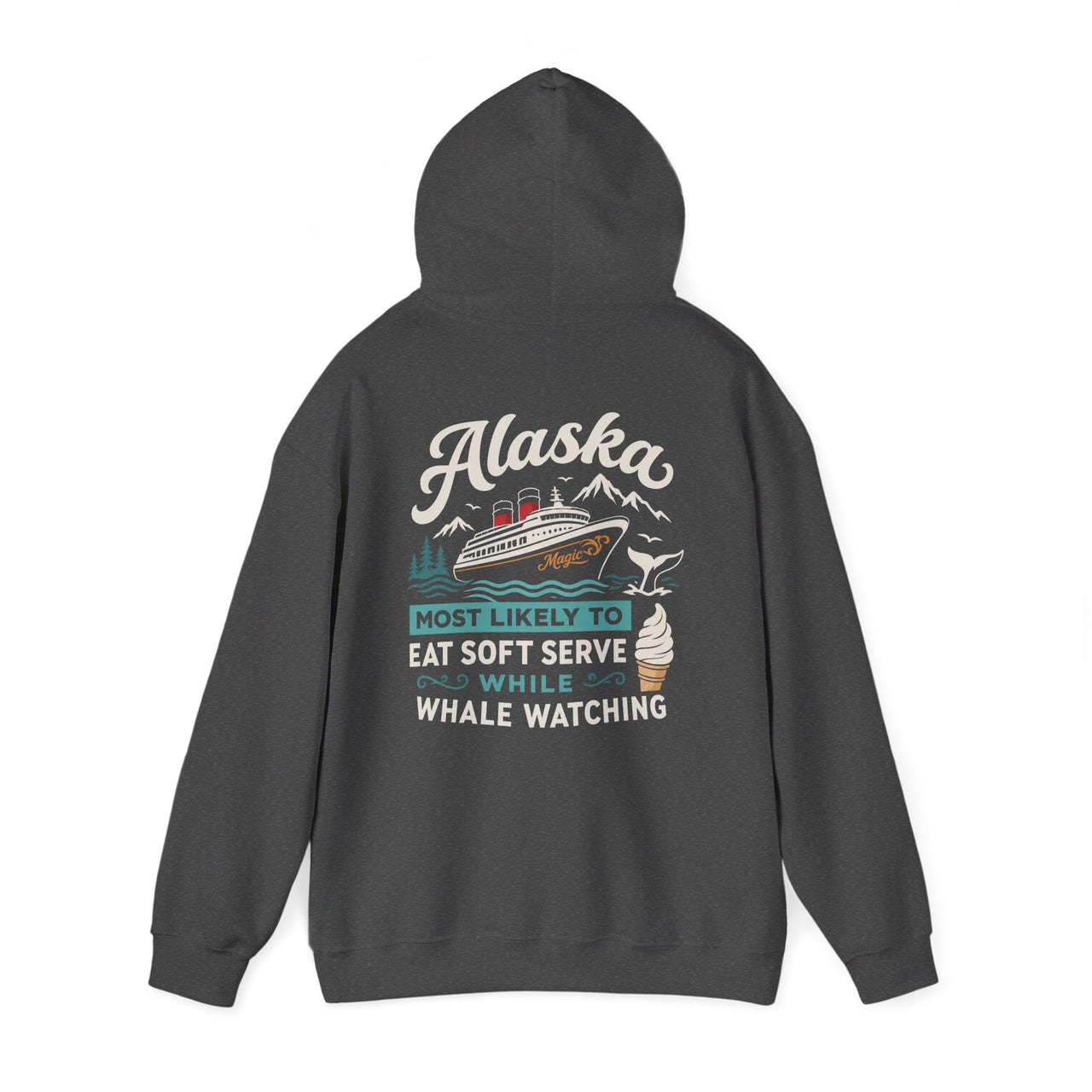 Alaska Whale Watching Hoodie (Multiple Colors)