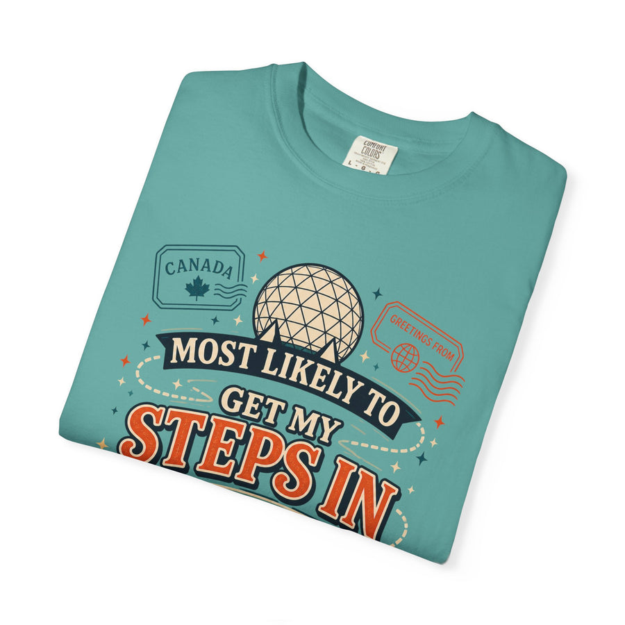 Get My Steps In Before Noon Tee