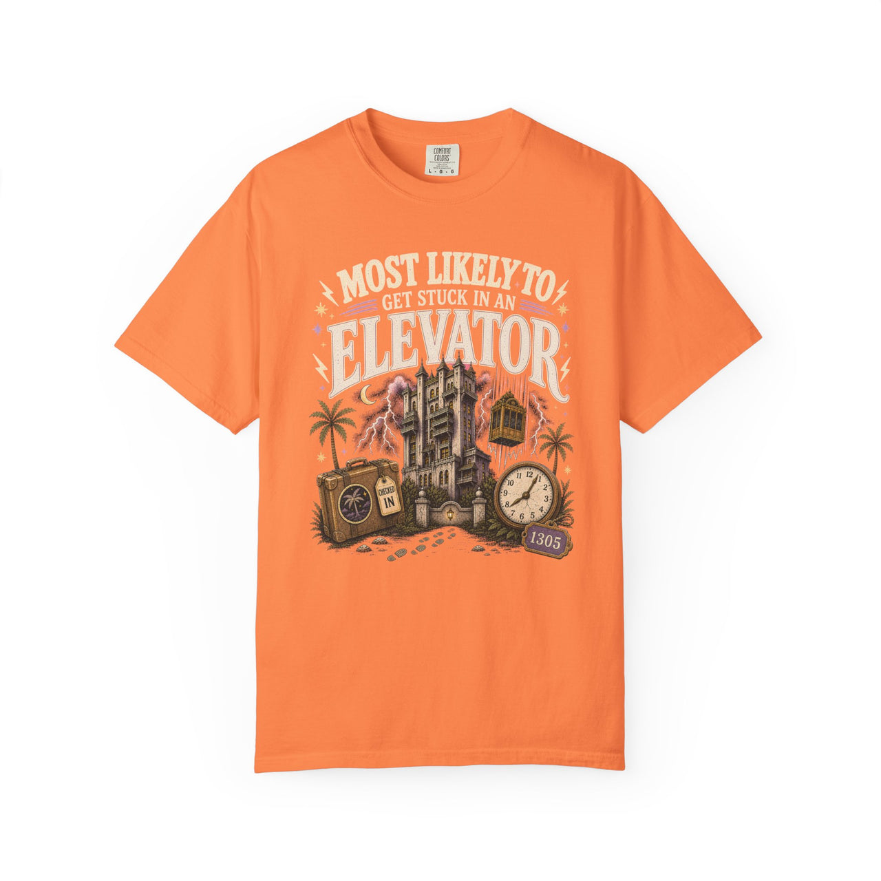 Get Stuck In An Elevator Tee