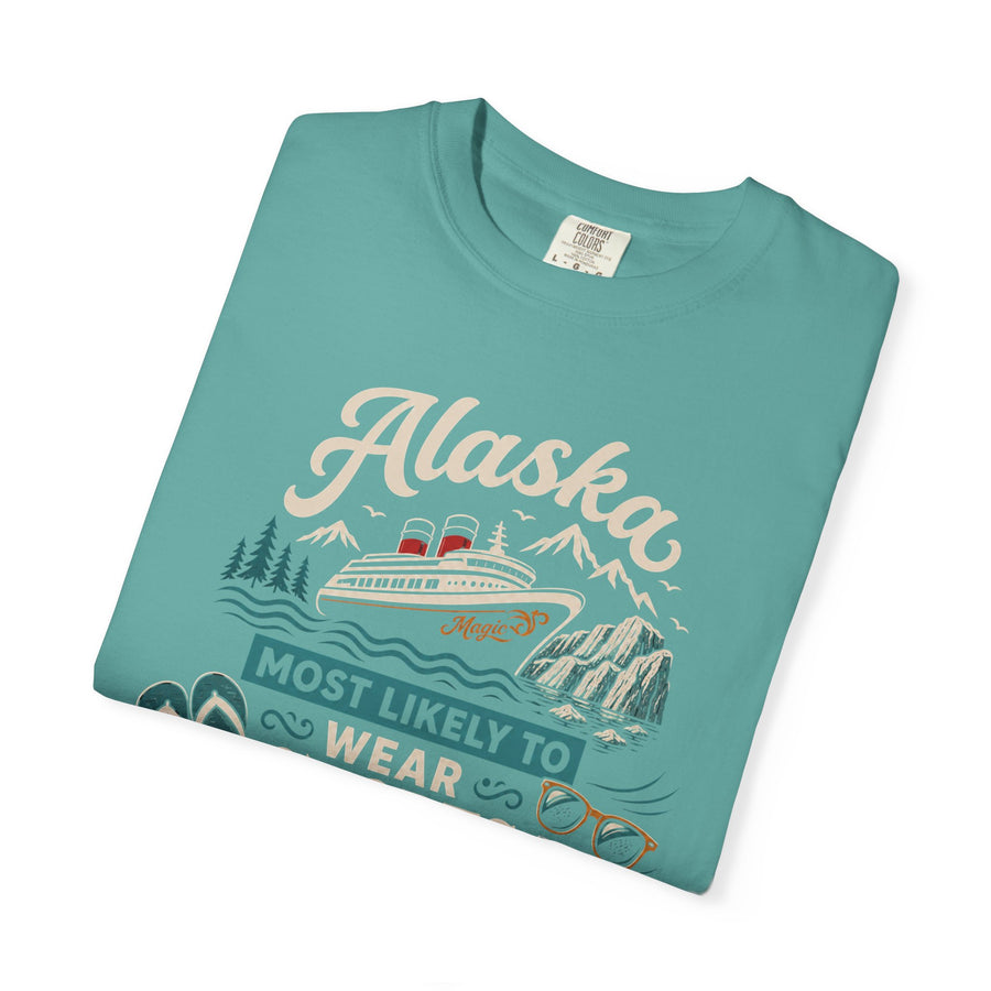 Wear Shorts While Looking At Glaciers Tee