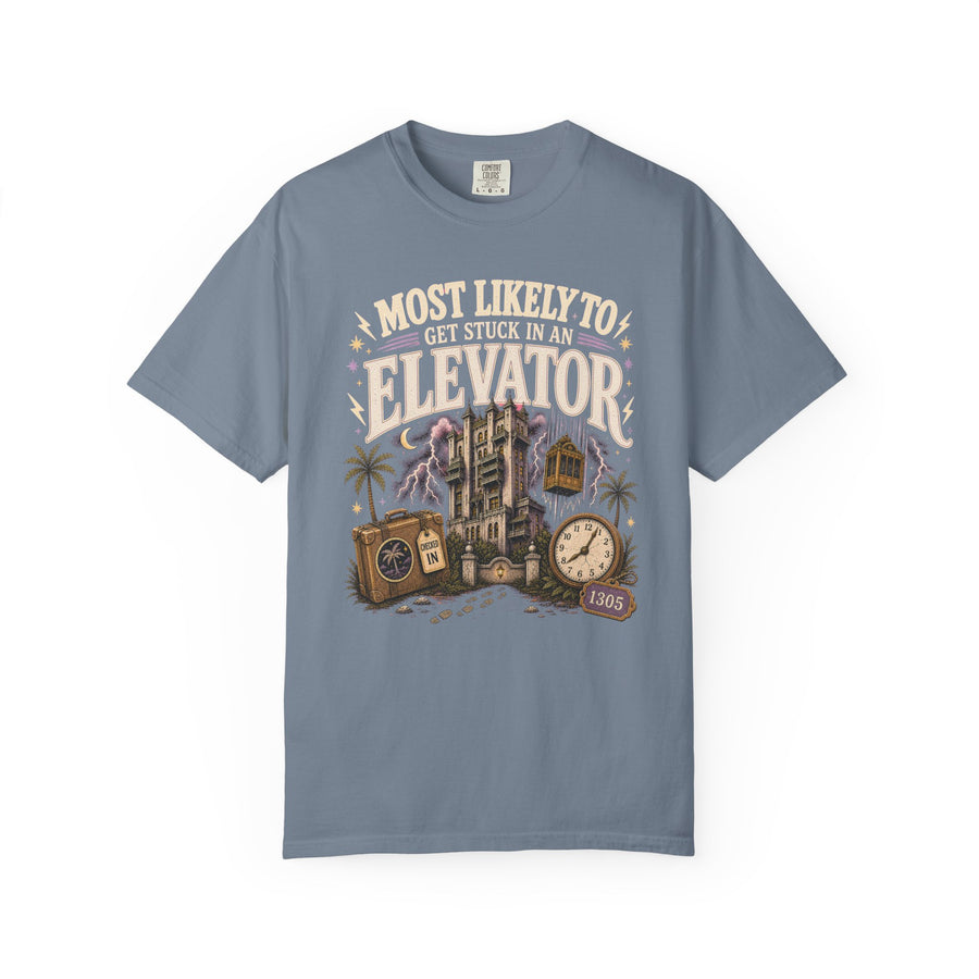 Get Stuck In An Elevator Tee