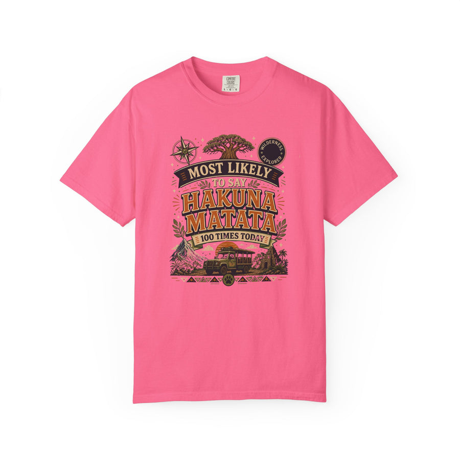 Say Hakuna Matata 100 Times Tee