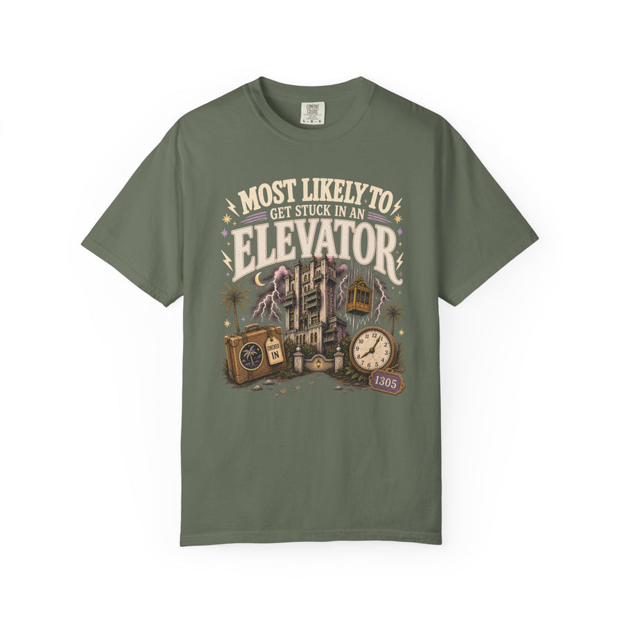 Get Stuck In An Elevator Tee