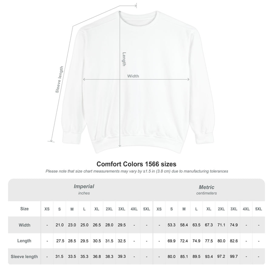 Crewneck - Light Green Holly Jolly