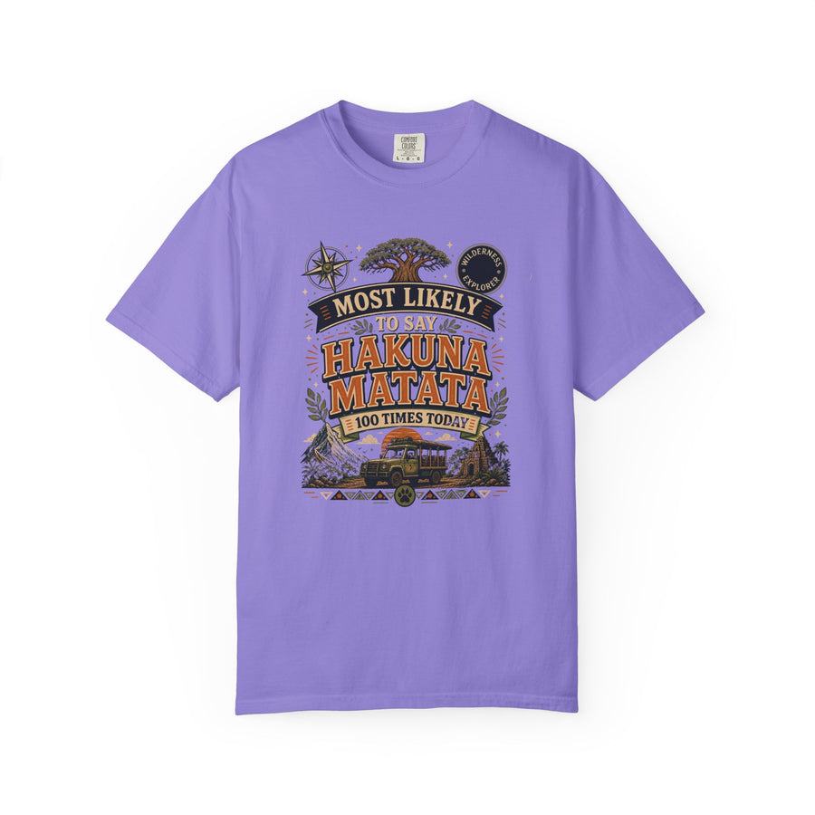 Say Hakuna Matata 100 Times Tee
