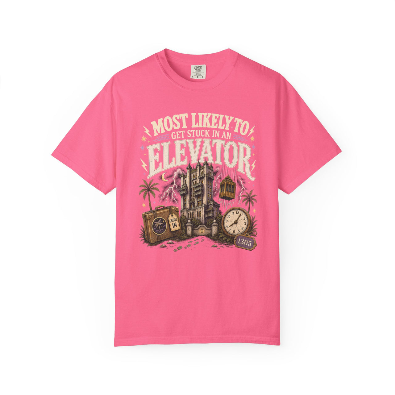 Get Stuck In An Elevator Tee