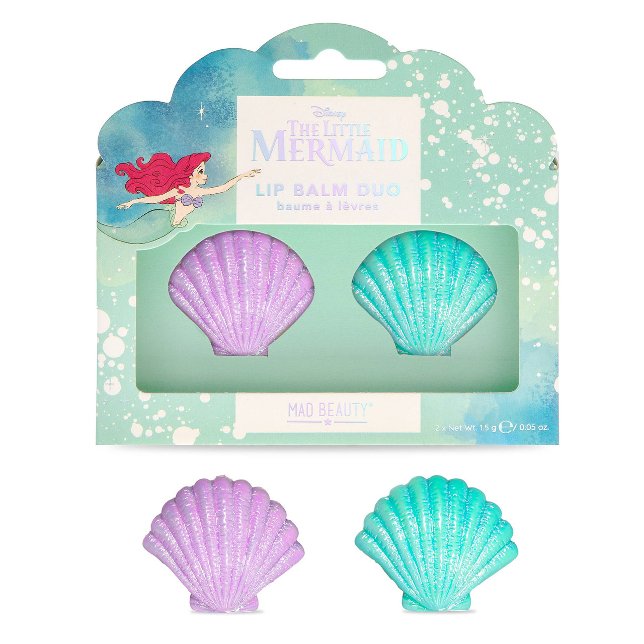 Mermaid Shell Lip Balm Duo