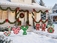 Thumbnail for 6 Piece Yard Christmas Signs