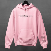 Thumbnail for Embroidered Hoodie - Wonderfully Made