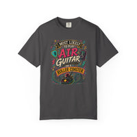 Thumbnail for Play Air Guitar On Rollercoaster Tee