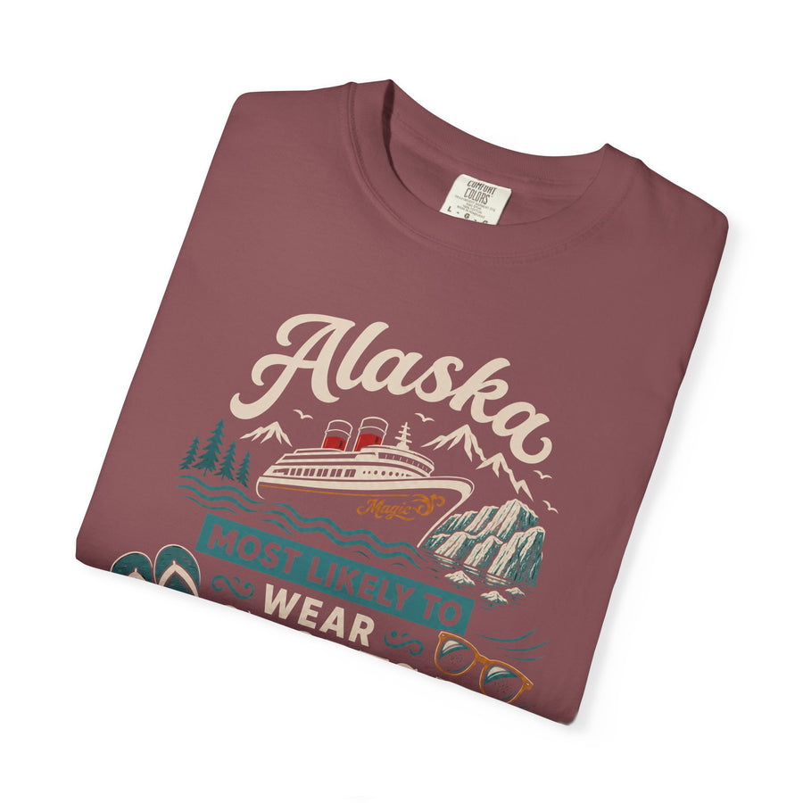 Wear Shorts While Looking At Glaciers Tee