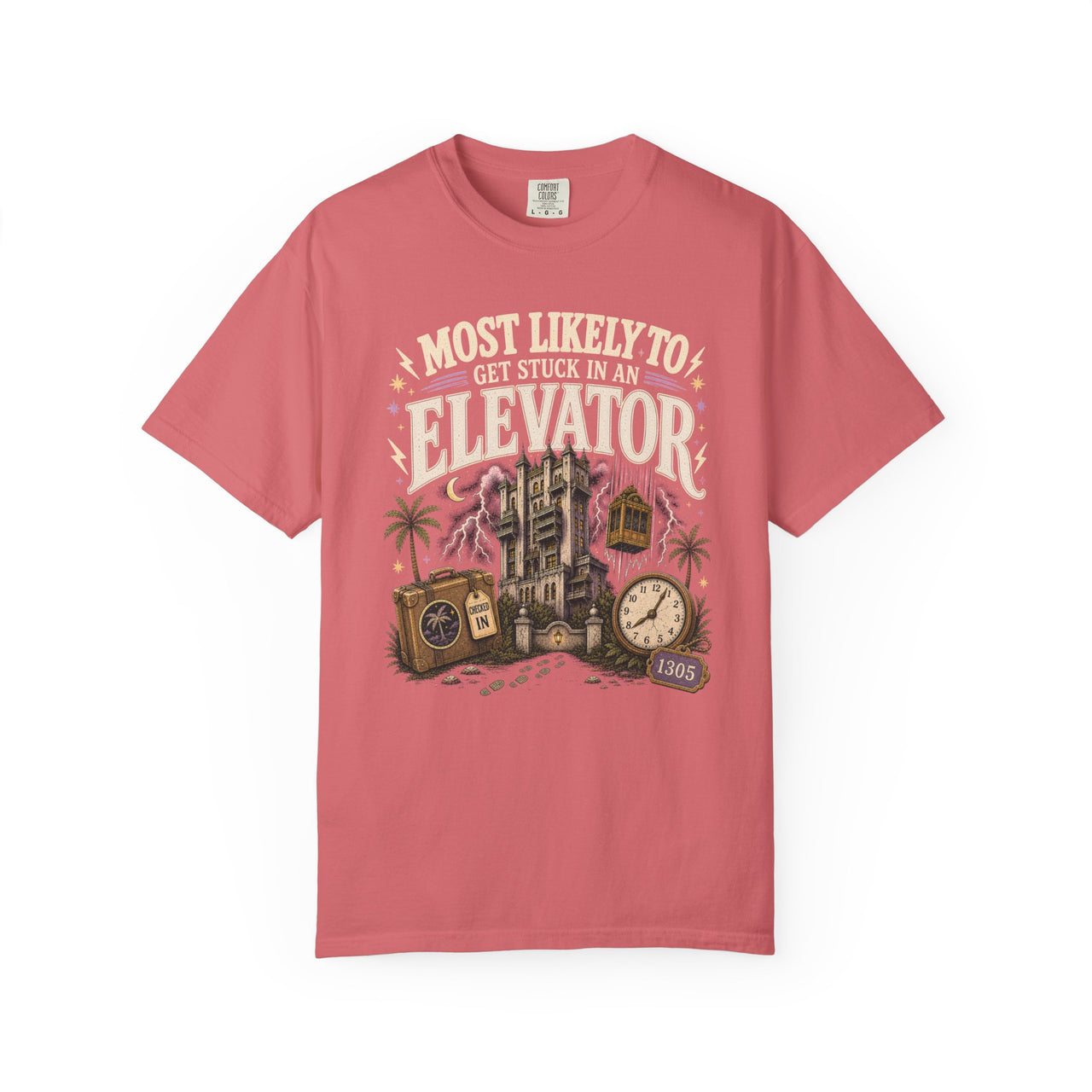 Get Stuck In An Elevator Tee