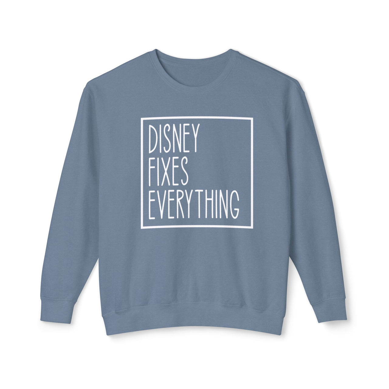 Lightweight Crewneck  - Disney Fixes Everything