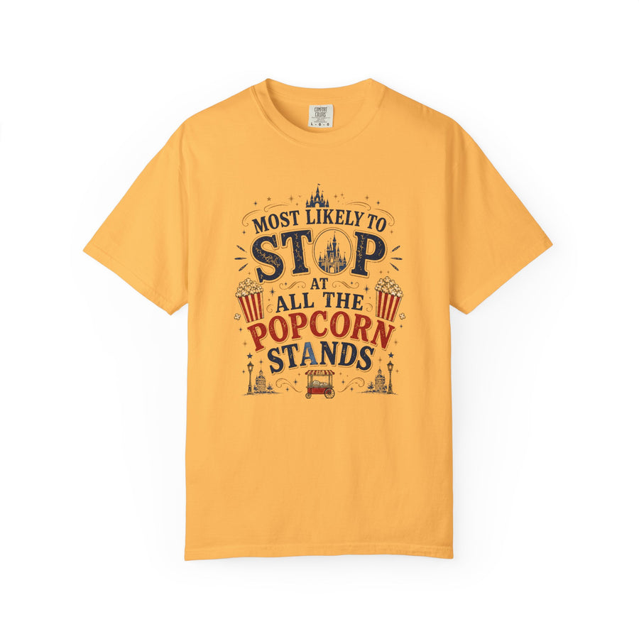 Stop At All Popcorn Stands Tee