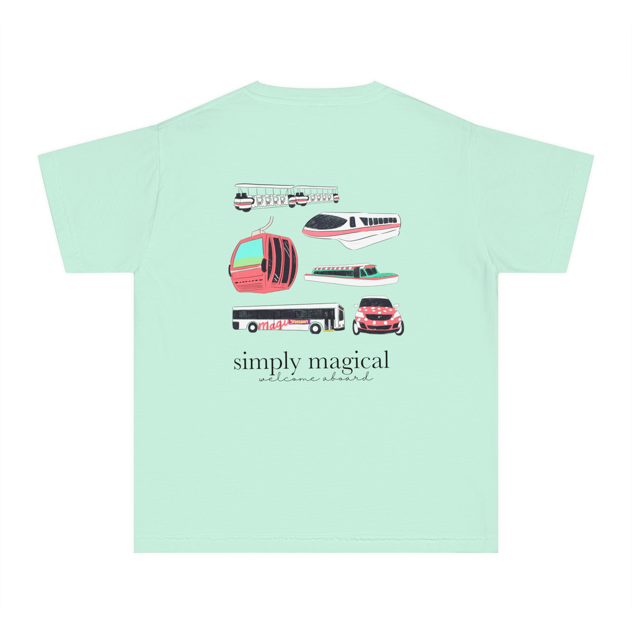 Youth Simply Magical - Transportation Tee