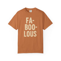 Thumbnail for FA-BOO-LOUS Unisex Garment-Dyed T-Shirt, Funny Halloween Tee, Fall Fashion, Casual Everyday Wear, Gift for Friends