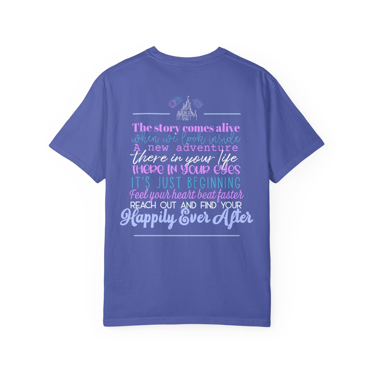 Happily Lyrics Tee On Comfort Colors