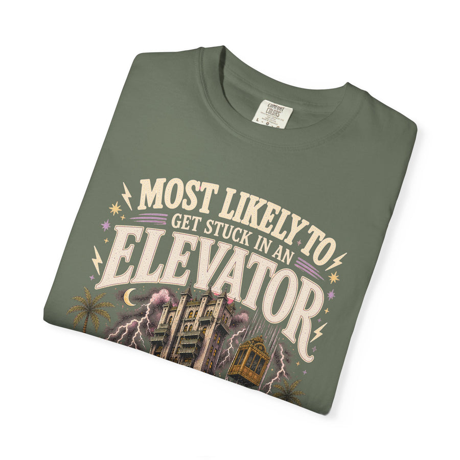 Get Stuck In An Elevator Tee