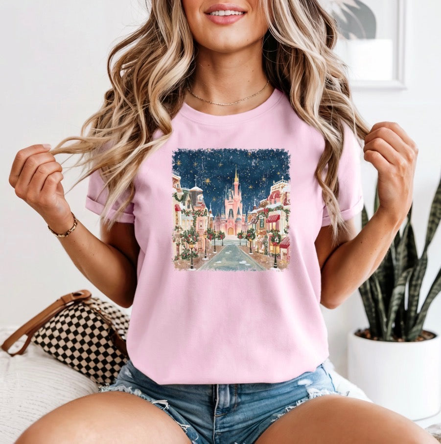 Blossom Main Street Christmas Tee  (Pre-Order)