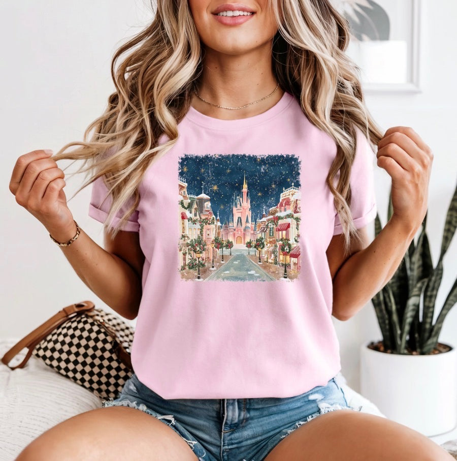 Blossom Main Street Christmas Tee  (Pre-Order)