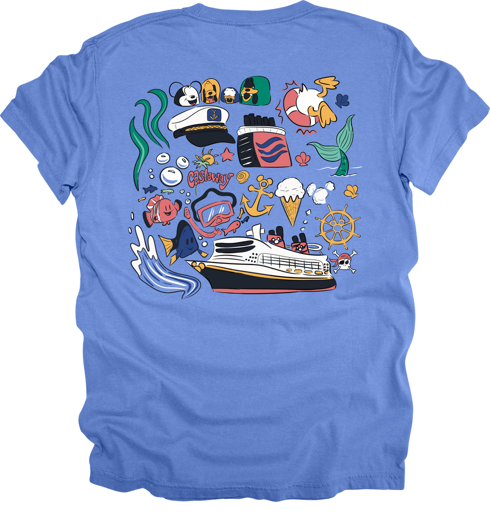 Cruising The Seas -(multiple color options)