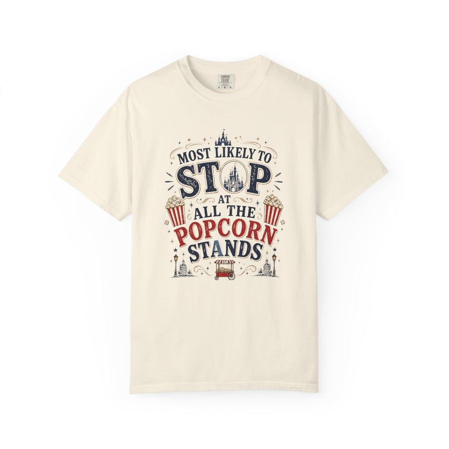 Stop At All Popcorn Stands Tee