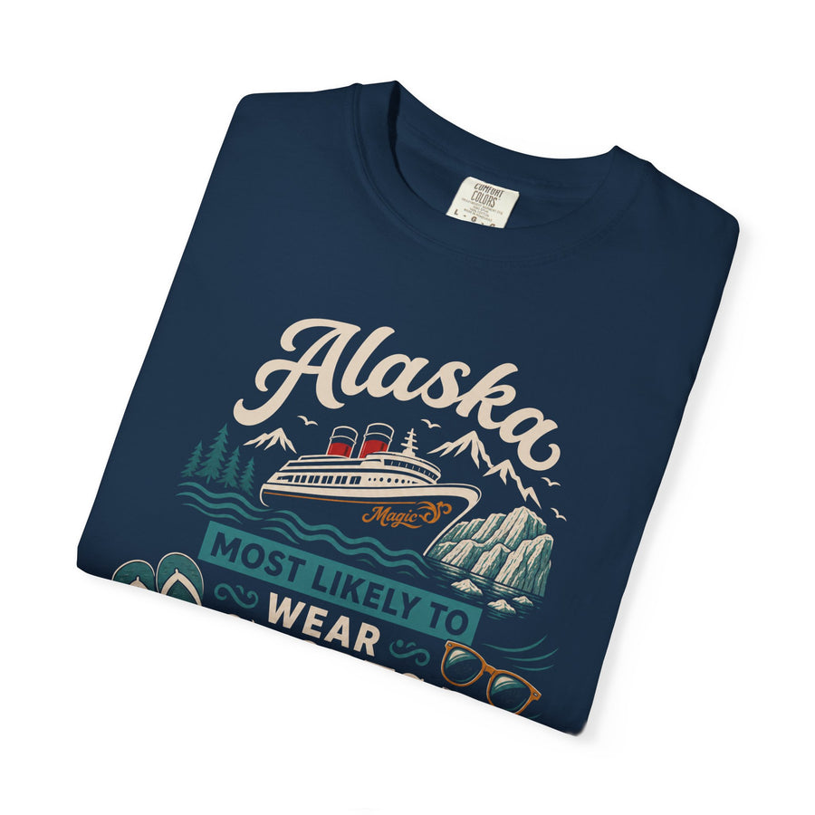 Wear Shorts While Looking At Glaciers Tee