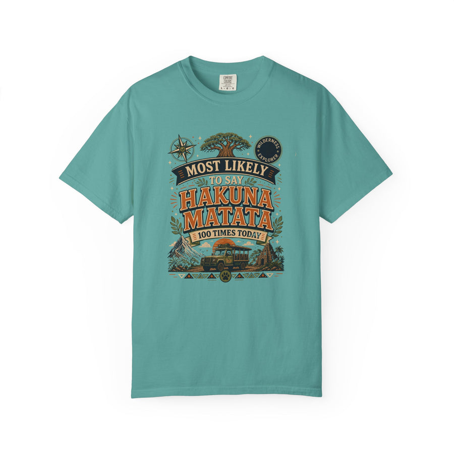 Say Hakuna Matata 100 Times Tee