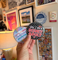 Thumbnail for Disney Adult Pin Back Button (Pre-Order)