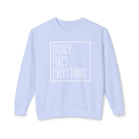 Thumbnail for Lightweight Crewneck  - Disney Fixes Everything