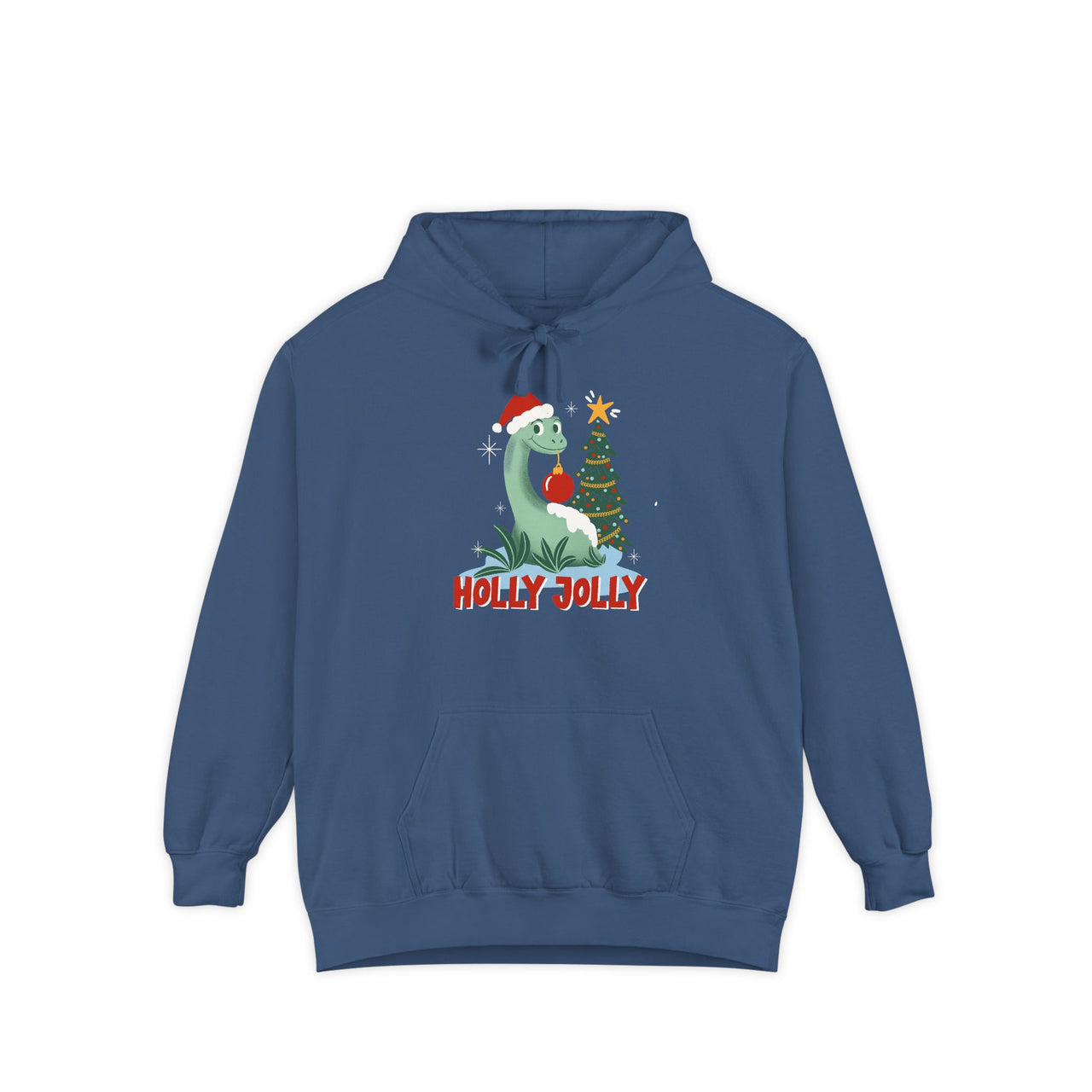 Hoodie - Holly Jolly Dino