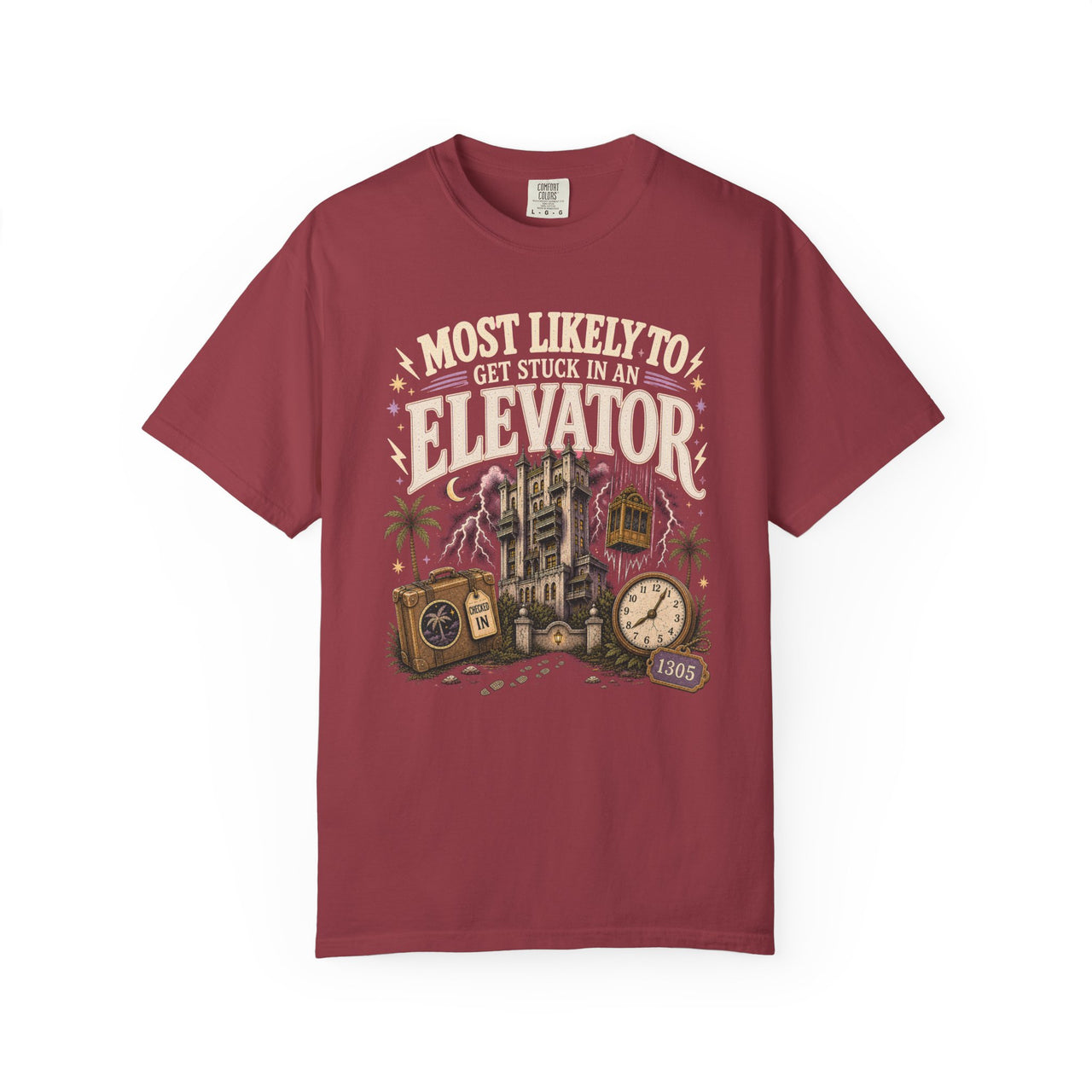 Get Stuck In An Elevator Tee