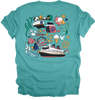 Cruising The Seas -(multiple color options)