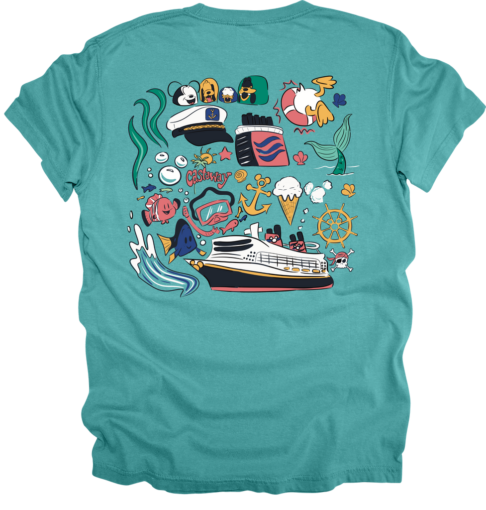 Cruising The Seas -(multiple color options)