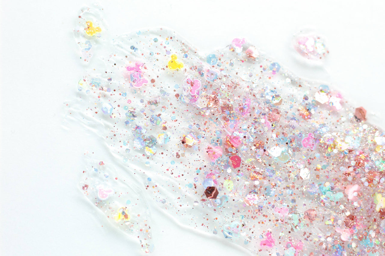 Pink Mouse Hair Glitter