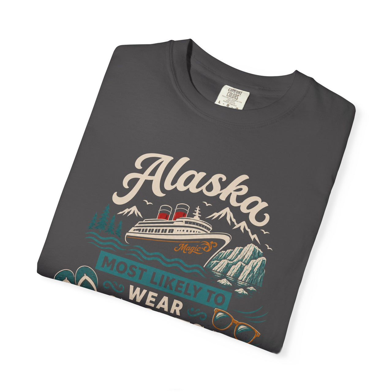 Wear Shorts While Looking At Glaciers Tee