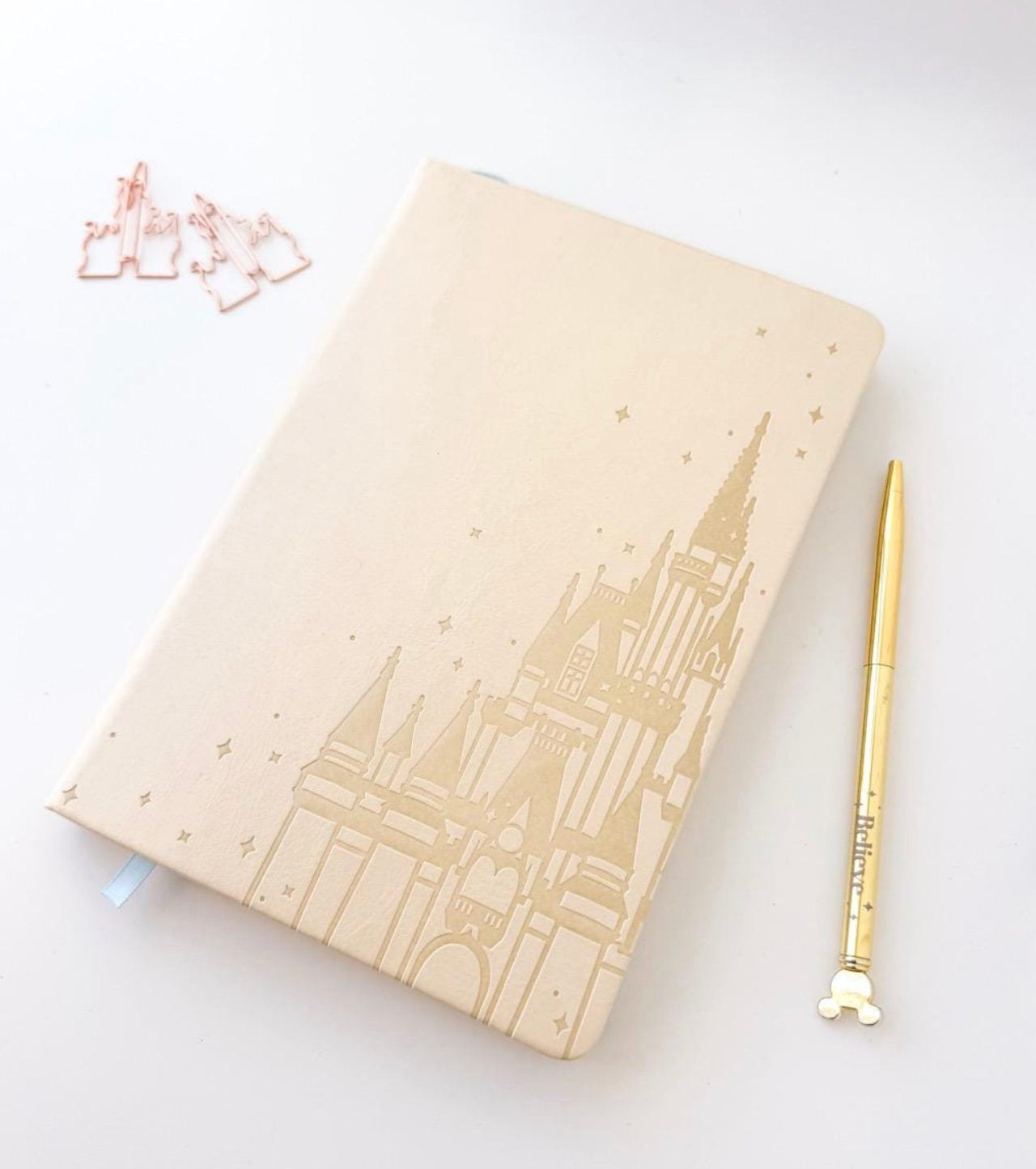 Cream Castle Embossed Notebook