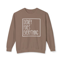 Thumbnail for Lightweight Crewneck  - Disney Fixes Everything