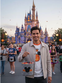 Thumbnail for Buffalo Plaid Halloween Bucket  (Pre-Order)