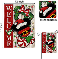 Thumbnail for Garden Banner- Festive Christmas Mouse Head  (Pre-Order)